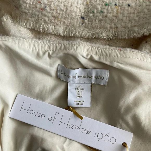 *NEW* House of Harlow Tweed Dress - Picture 3 of 5